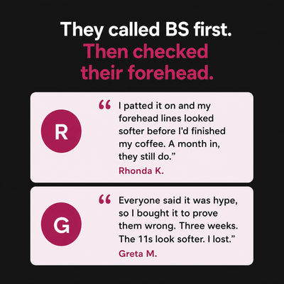 They called BS first. Then checked their forehead.
